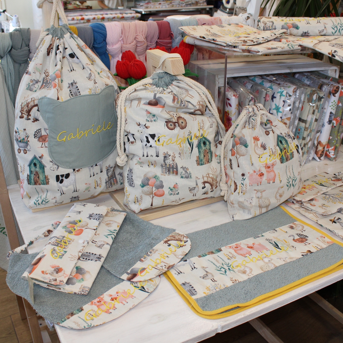 Set asilo personalizzato